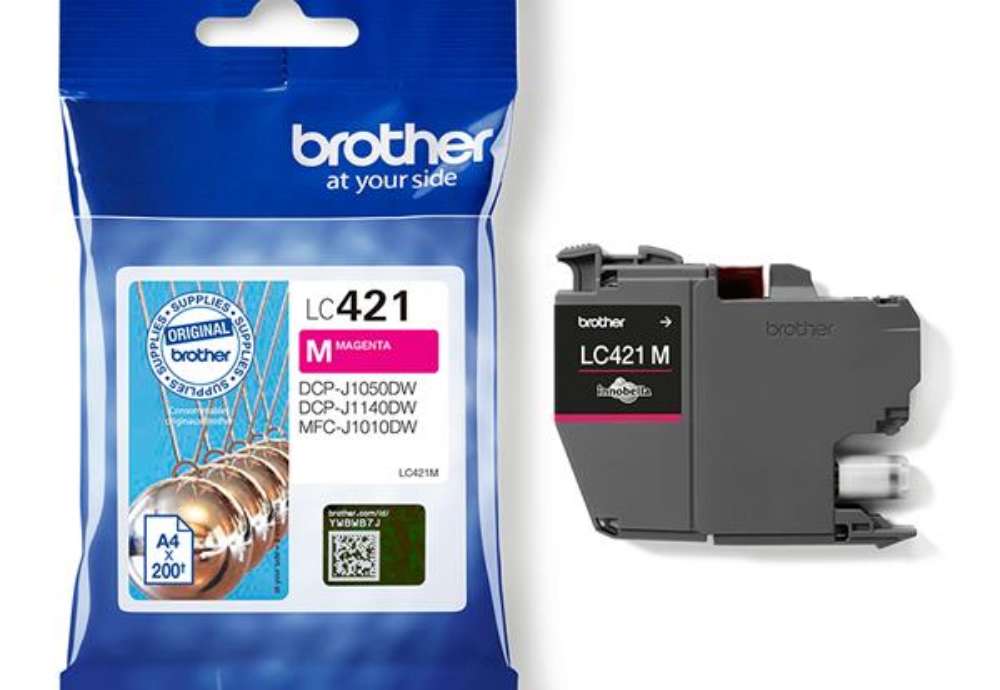 Immagine di Brother - Cartuccia Ink - Magenta - LC421M - 200 pag