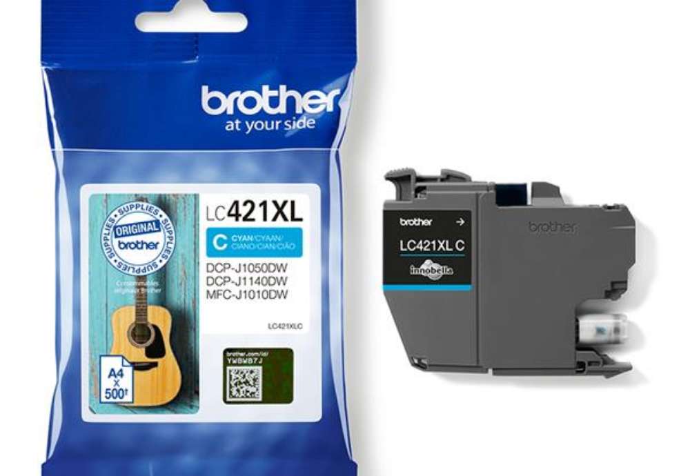 Immagine di Brother - Cartuccia Ink - Ciano - LC421XLC - 500 pag
