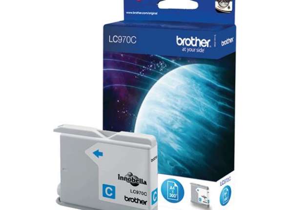 Immagine di Brother - Cartuccia - Ciano - LC970C - 300 pag