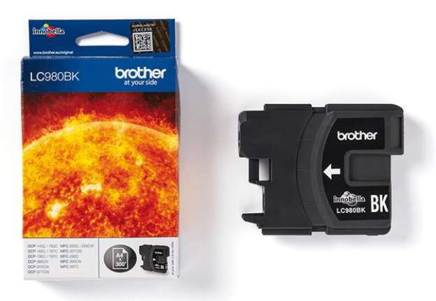 Immagine di Brother - Cartuccia - Nero - LC980BK - 300 pag