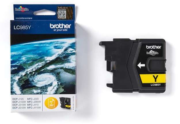 Immagine di Brother - Cartuccia - Giallo - LC985Y -  265 pag