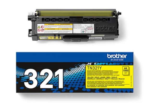Immagine di Brother - Toner - Giallo -TN321Y -1500 pag