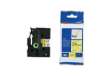 Immagine di Brother - Nastro laminato flessibile - Nero/Giallo - TZEFX651 - 24mm x 8mt