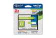 Immagine di Brother - Nastro - Bianco/Verde acido - TZEMQG35 - 12mm x 5mt