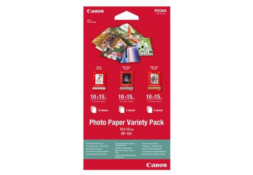 Immagine di Canon - Carta fotografica semi-lucida SG-201 Plus - 8 x 10 " - 20 Fogli - 1686B018