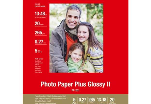 Immagine di Canon - Carta fotografia lucida PP-201 II Plus - 5 x 7 " - 20 Fogli - 2311B018