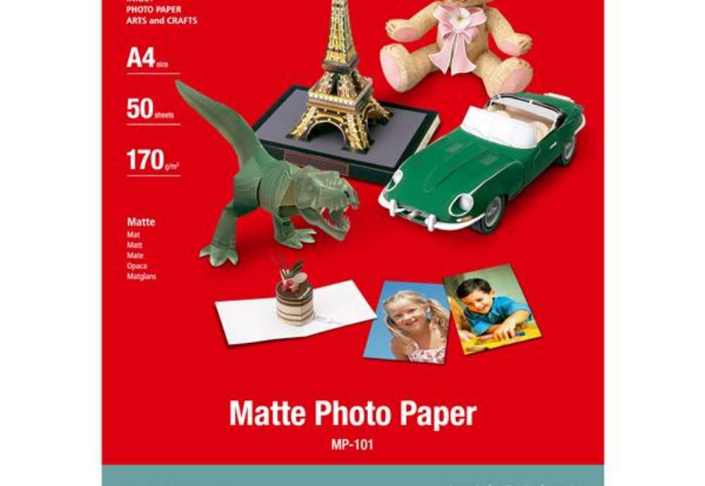 Immagine di Canon - Carta fotografica Matte MP-101 - A4 - 50 Fogli - 7981A005