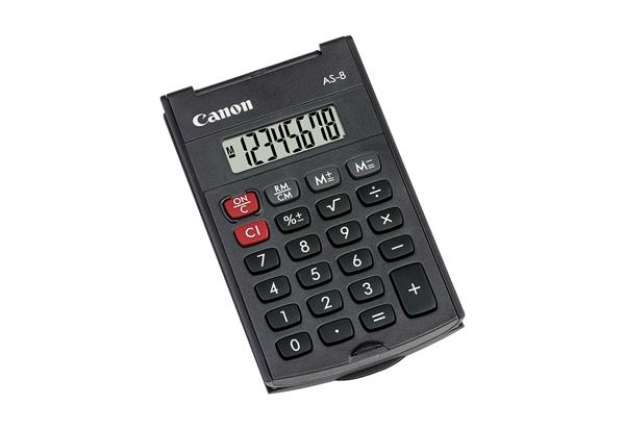 Immagine di Canon - Calcolatrice tascabile - AS8HB