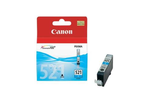 Immagine di Canon - Cartuccia ink - Ciano - 2934B001 - CLI-521 C- 505 pag