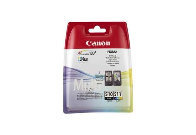 Immagine di Canon - Confezione Serbatoio inchiostro - C/M/Y/K - 2970B010 - C/M/Y 244 pag / K 240 pag