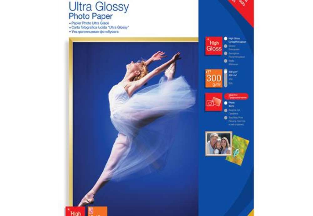 Immagine di Epson - Ultra Glossy Photo Paper - 13 x 18cm - 50 Fogli - C13S041944