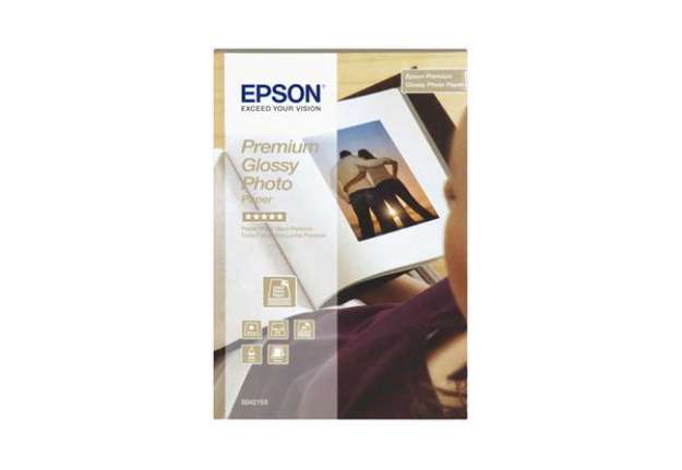 Immagine di Epson - Premium Glossy Photo Paper - 10x15cm - 40 Fogli - C13S042153