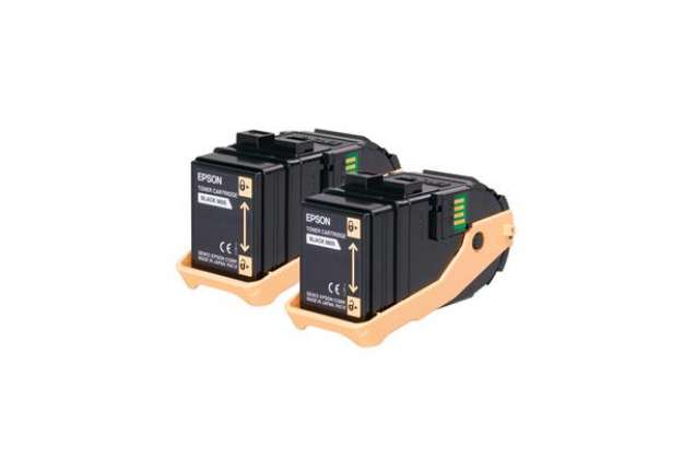 Immagine di Epson - Toner Confezione doppia - Nero - S050609 - C13S050609   - 13.000 pag