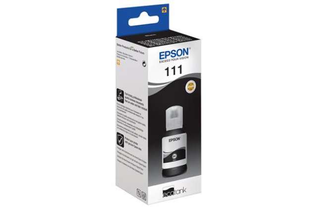 Immagine di Epson - Tanica - 111 - Nero - C13T03M140 - 120ml