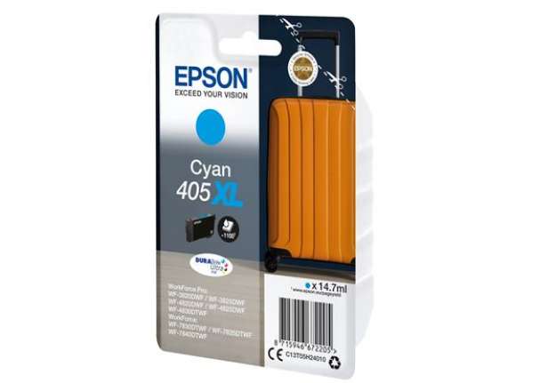 Immagine di Epson - Cartucce ink - 405XL - ciano - C13T05H24010 - 1.100 pag