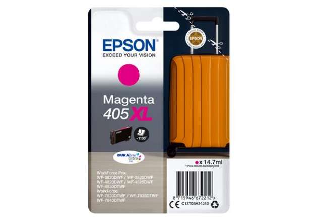 Immagine di Epson - Cartucce ink - 405XL - magenta - C13T05H34010 - 1.100 pag