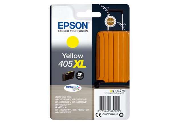 Immagine di Epson - Cartucce ink - 405XL - giallo - C13T05H44010 - 1.100 pag