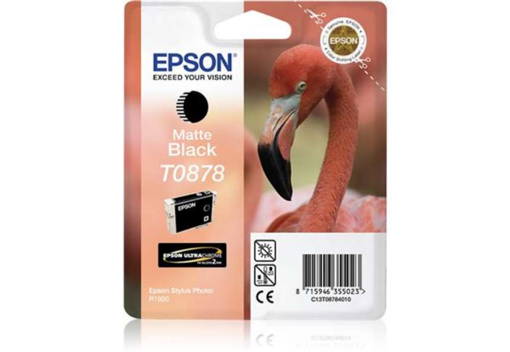 Immagine di Epson - Cartuccia ink - Nero opaco - T0878 - C13T08784010 - 11,4ml