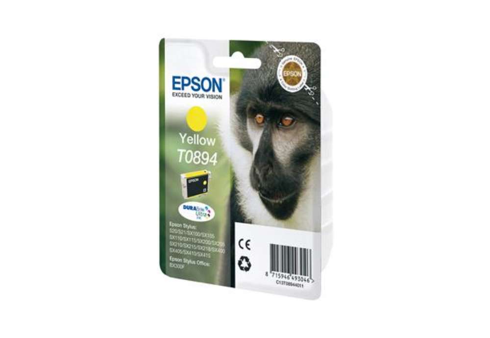 Immagine di Epson - Cartuccia ink - Giallo - T0894 - C13T08944011 - 3,5ml