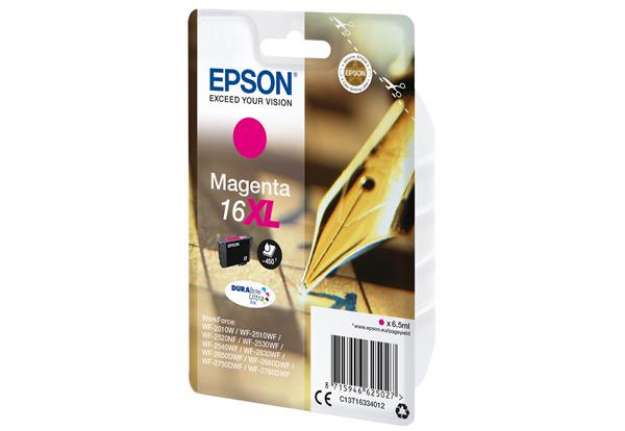 Immagine di Epson - Cartuccia ink - 16XL - Magenta - C13T16334012 - 6,5ml