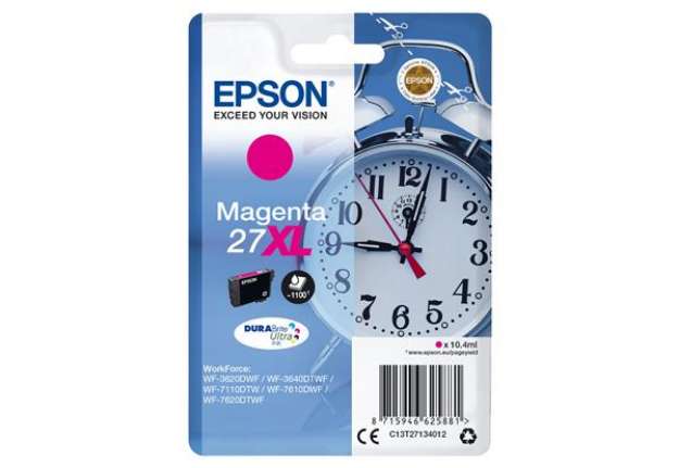 Immagine di Epson - Cartuccia ink - 27XL - Magenta - C13T27134012 - 10,4ml