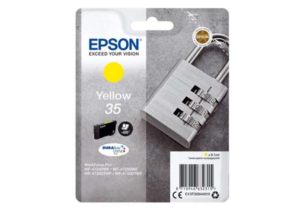 Immagine di Epson - Cartuccia ink - 35 - Giallo - C13T35844010 - 9,1ml