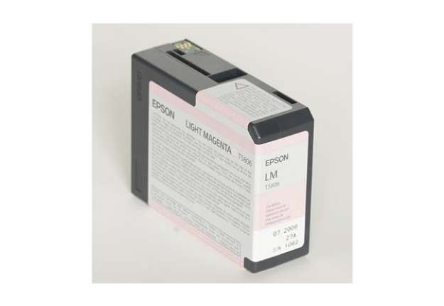 Immagine di Epson - Tanica - Magenta chiaro - T5806 - C13T580600 - 80ml