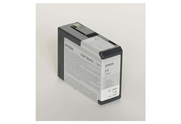 Immagine di Epson - Tanica - Nero chiaro - T5807 - C13T580700 - 80ml