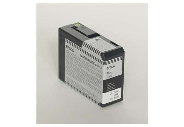 Immagine di Epson - Tanica - Nero opaco - T5808 - C13T580800 - 80ml