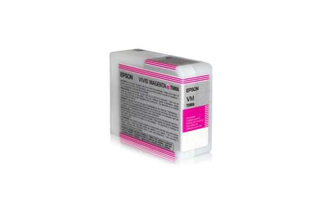 Immagine di Epson - Tanica - vivid Magenta - T580A - C13T580A00 - 80ml
