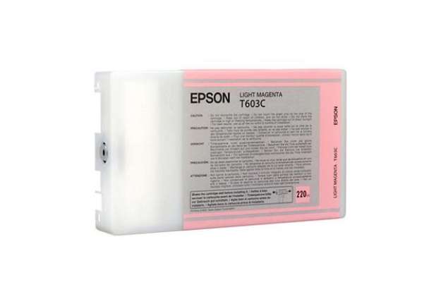 Immagine di Epson - Tanica - Magenta chiaro - T603C - C13T603C00 - 220ml