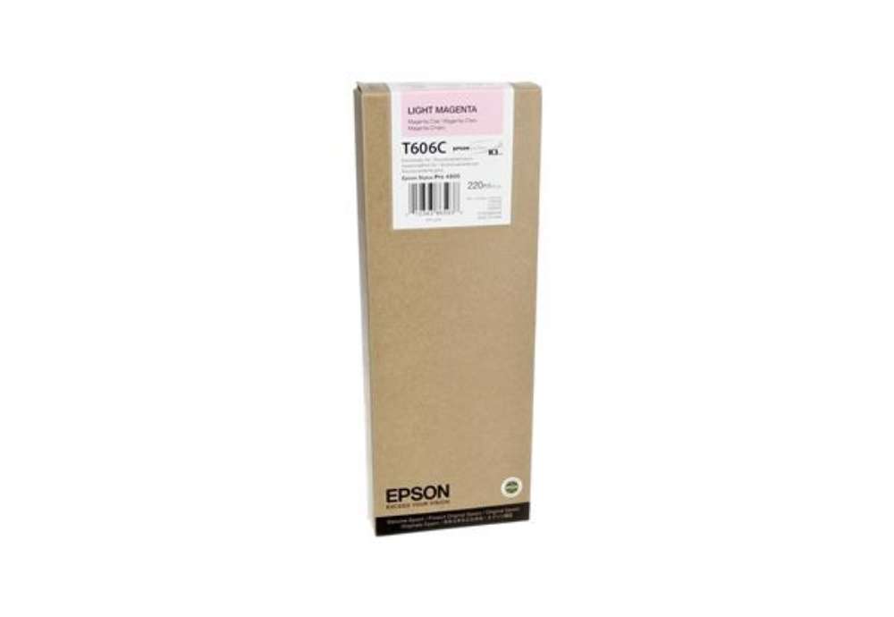 Immagine di Epson - Tanica - Magenta chiaro - T606C - C13T606C00 - 220ml