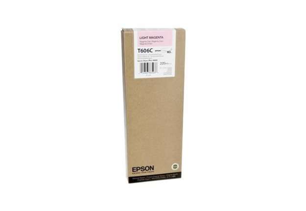 Immagine di Epson - Tanica - Magenta chiaro - T606C - C13T606C00 - 220ml