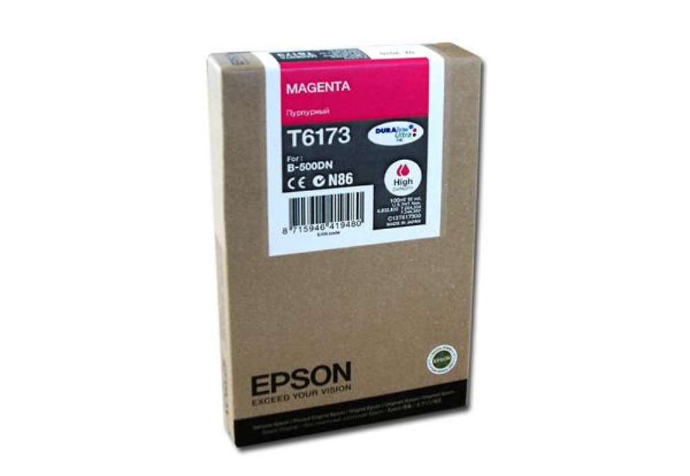 Immagine di Epson - Tanica - Magenta - T6173 - C13T617300 - 100ml