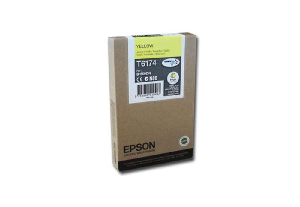 Immagine di Epson - Tanica - Giallo - T6174 - C13T617400 - 100ml