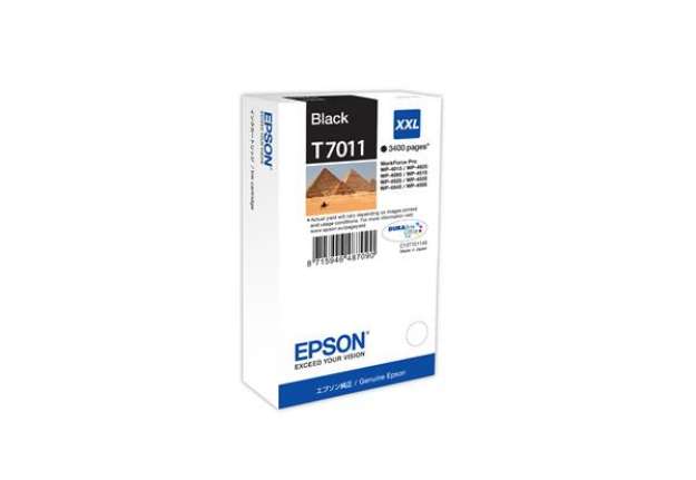 Immagine di Epson - Tanica - Nero - T7011 - C13T70114010 - 63,2ml