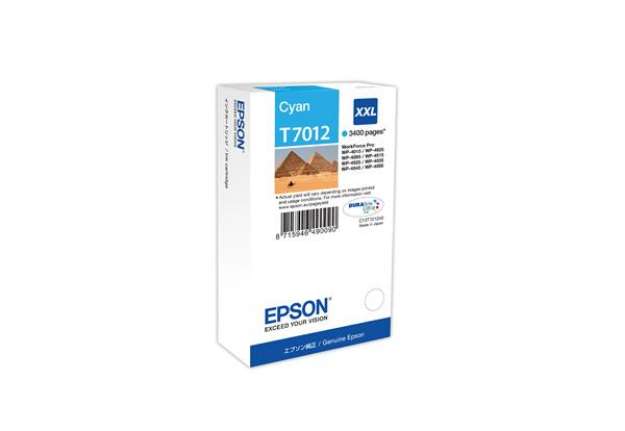 Immagine di Epson - Tanica - Ciano - T7012 - C13T70124010 - 34,2ml
