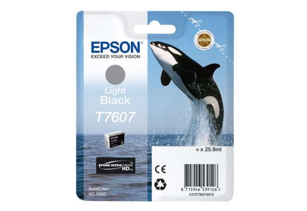 Immagine di Epson - Cartuccia ink - Nero chiaro - T7607 - C13T76074010 - 25,9ml