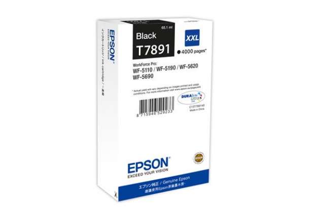 Immagine di Epson - Tanica - Nero - T7891 - C13T789140 - 65,1ml
