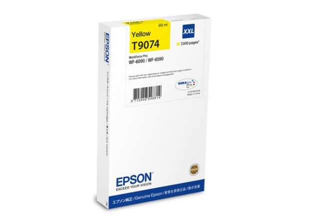 Immagine di Epson - Tanica - Giallo - T9074 - C13T907440 - 69ml