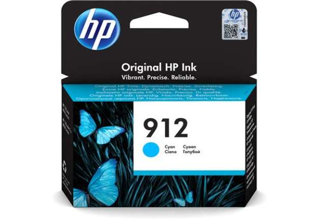Immagine di Hp - Cartuccia ink originale - 912 -  Ciano - 3YL77AE - 315 pag