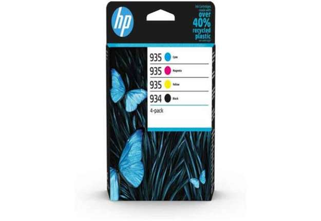 Immagine di Hp - Cartuccia ink originale - 934/935 - C/M/Y/K - 6ZC72AE - 1.600 pag