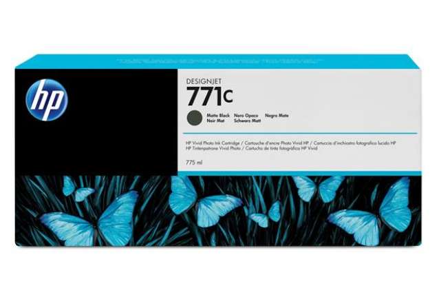 Immagine di Hp - Cartuccia ink originale - 771C - Nero opaco - B6Y07A - 775 ml