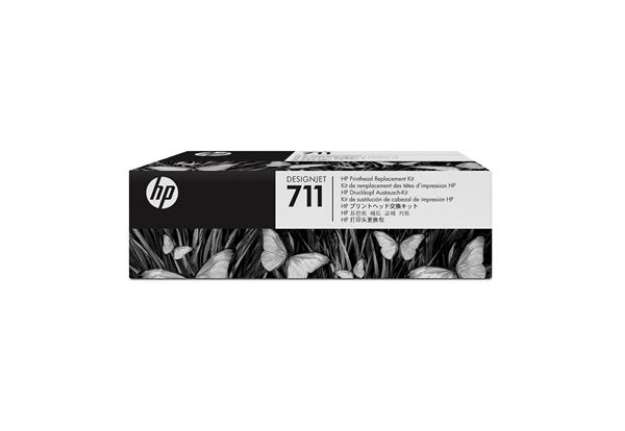 Immagine di Hp - Kit sostituzione Testina di stampa originale DesignJet Hp - 711 - C/M/Y/K - C1Q10A
