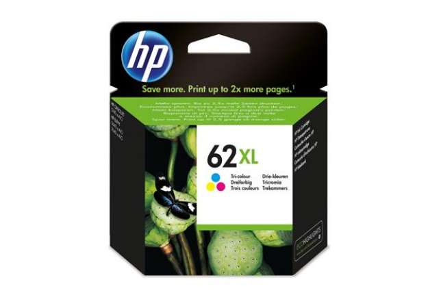 Immagine di Hp - Cartuccia ink originale - 62XL - C/M/Y - C2P07AE - 415 pag