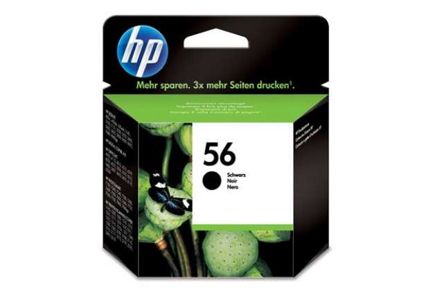 Immagine di Hp - Cartuccia ink originale - 56 - Nero - C6656AE - 520 pag