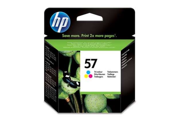 Immagine di Hp - Cartuccia ink originale - 57 - C/M/Y - C6657AE - 500 pag