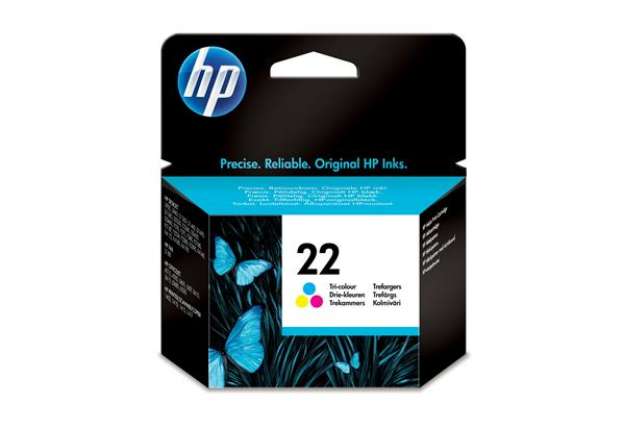 Immagine di Hp - Cartuccia ink originale - 22 - C/M/Y - C9352AE - 165 pag