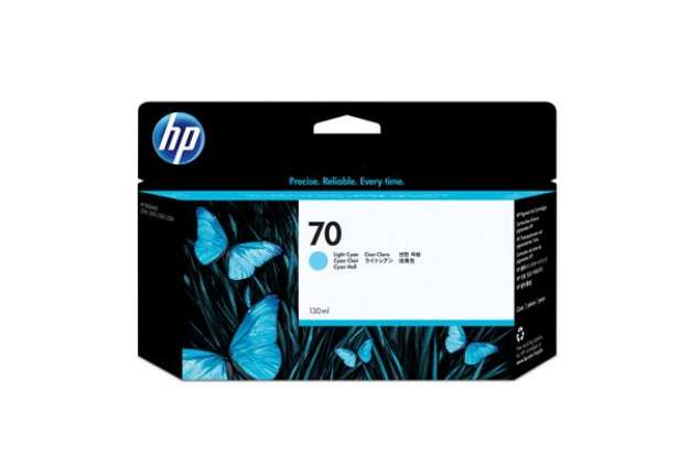 Immagine di Hp - Cartuccia ink originale - 70 - Ciano chiaro - 9390A - 7.500 pag