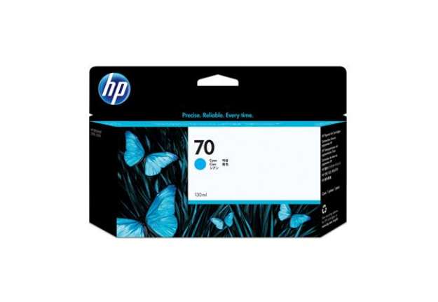 Immagine di Hp - Cartuccia ink originale - 70 - Ciano - C9452A - 130ml